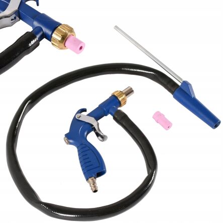 Pistolet do piaskowania z wężem piaskarka + dysze firmy GEKO G01193
