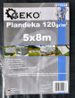 Wytrzymała plandeka 15x20m 120g firmy Geko